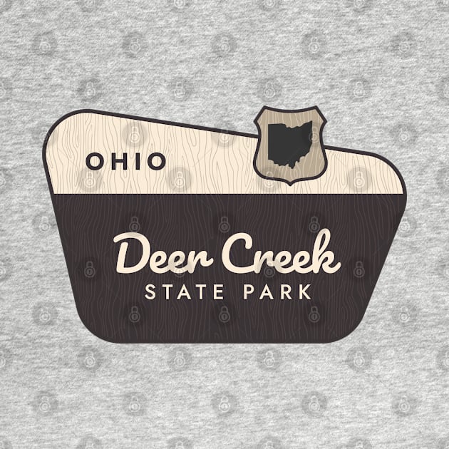 Deer Creek State Park Ohio Welcome Sign by Go With Tammy